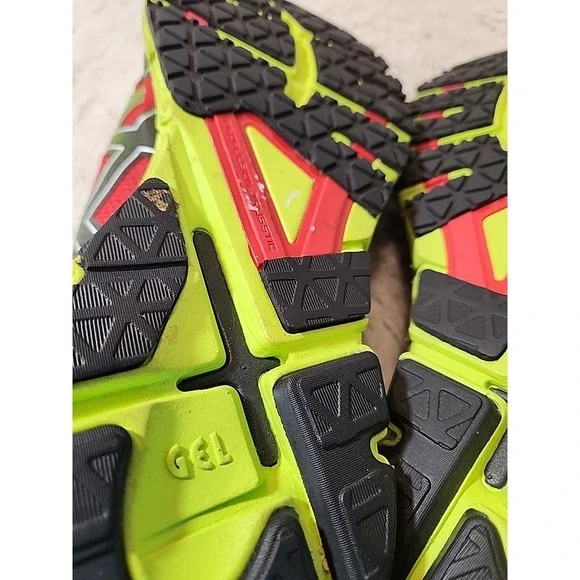 ASICS‎ GEL-Excel 33 2 Men's Red Neon Running Shoes Size 11 T315N - Picture 11 of 11